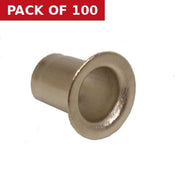 10 x 9mm NP Bookcase Socket - Pack of 100
