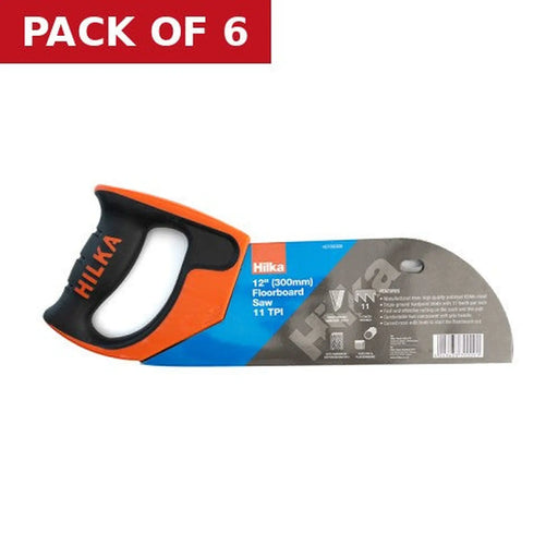 Hilka Floorboard Saw, 300mm - Pack of 6