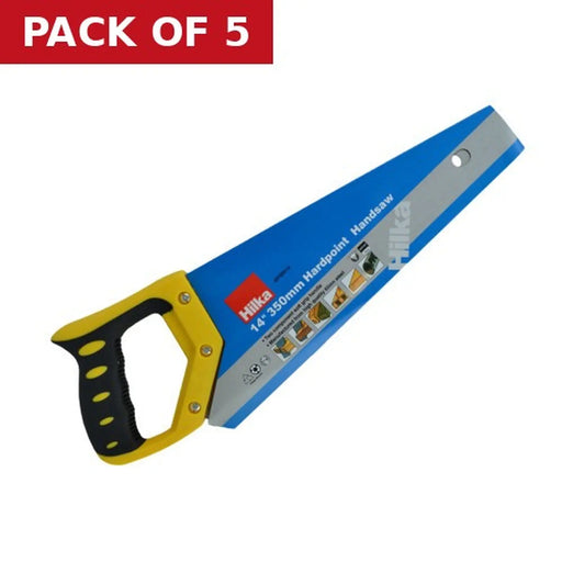 Hilka Toolbox Saw Universal Teeth, 350mm - Pack of 5