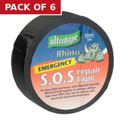 SOS Repair Tape 25mm x 5m Roll - Pack of 6