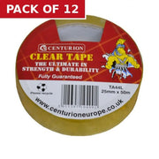 Clear Tape, 24mm x 50m - Pack of 12