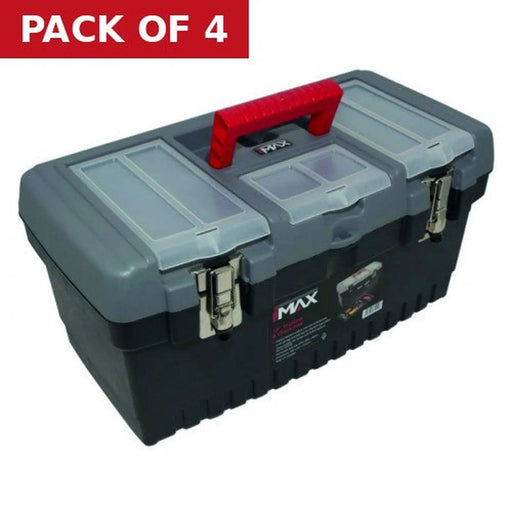 Hilka Max Toolbox & Organiser, 22" - Pack of 4