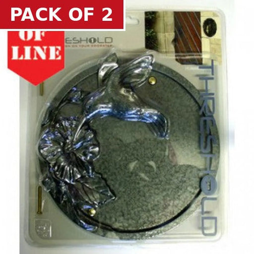 Pewter Hummingbird Plaque - Pack of 2