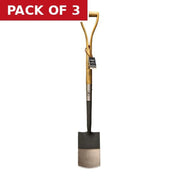 Mulch Border Spade, Dark Grey - Pack of 3