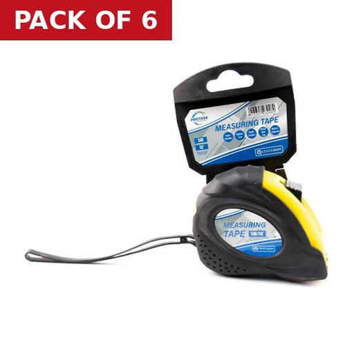 ProTask Heavy Duty Tape Measure 5m - Pack of 6