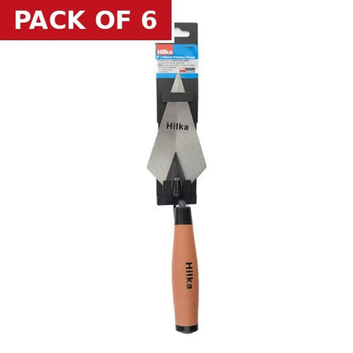 Hilka Soft Grip Pointing Trowel, 6" - Pack of 6