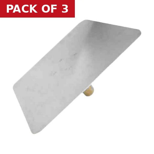 Hilka Aluminium Plasterers Hawk, 300 x 300mm - Pack of 3