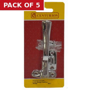 Chromed Wedge Spoon Style Casement Fastener, 105mm - Pack of 5