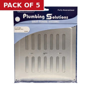 Hit & Miss Vents - Aluminium - 229 x 229mm - Pack of 5