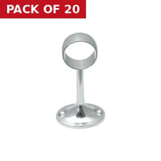 19mm (3/4") Towel Centre Supports - Chrome Plated - Pack of 20