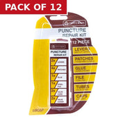Puncture Tyre Repair Kit - Pack of 12
