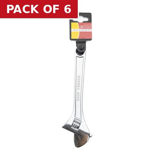 Adjustable Wrench, 8" - Pack of 6