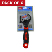 Hilka Dual Function Pipe & Adjustable Wrench Pro Craft - Pack of 6