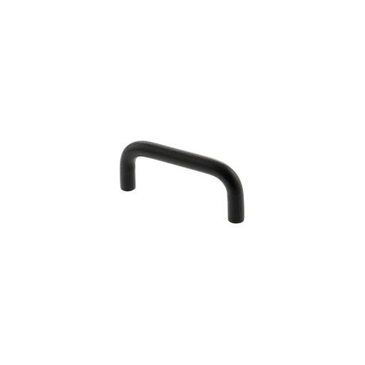 Atlantic D Cabinet Pull Handle 65mm x 10mm - Matt Black