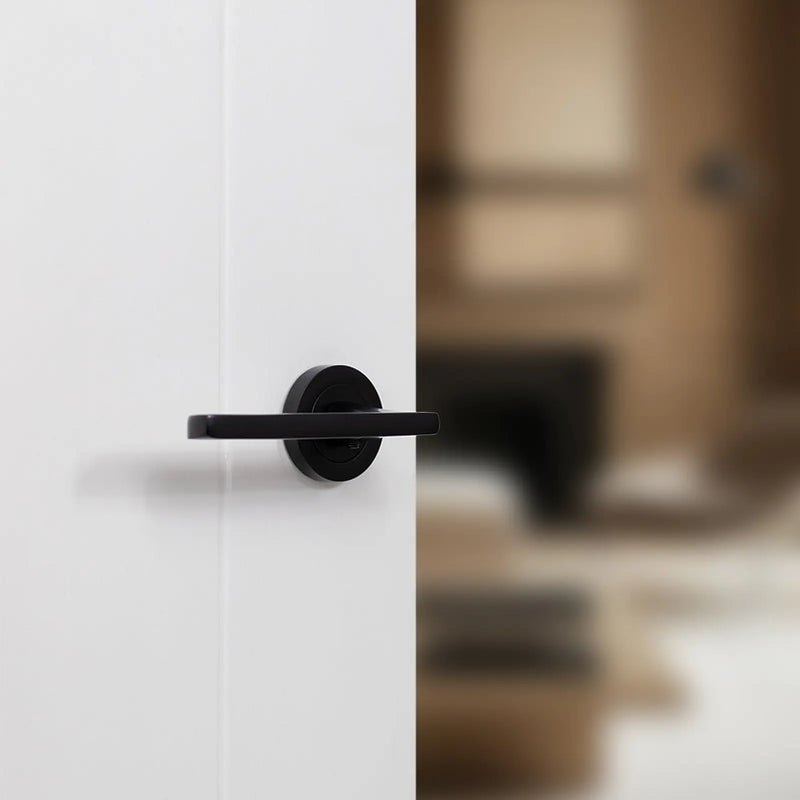 Atlantic Alaska Door Pack Bundle (2.5" Latch, 3"x2" Hingesx3) - Matt Black