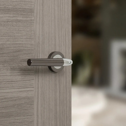 Atlantic Tennessee Door Pack Bundle (3" Latch, 3"x2" Hingesx3) - Black Nickel/Polished Chrome