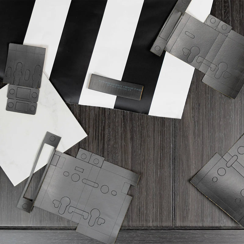 Atlantic Intumescent Hinge Pad 3" x 2" - FD60