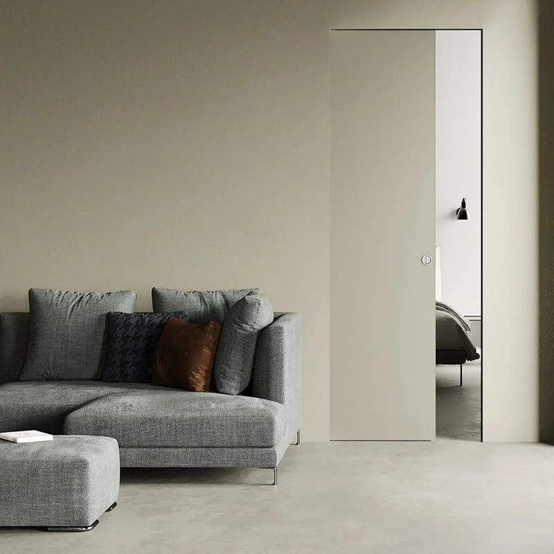 Atlantic Ermetika Absolute EvoKit Single Frameless Pocket Door System 826x2040mm - WT 125mm