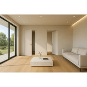 Atlantic Ermetika xREVERx Flush Hidden Door System with 813x1964mm White Primed Door - Satin Chrome Latch/Bathroom Accessories