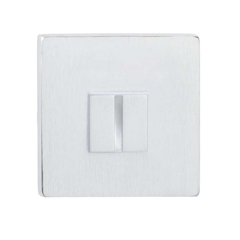 Atlantic Tupai Rapido 5S Line WC Turn and Release on 5mm Slimline Square Rose - White