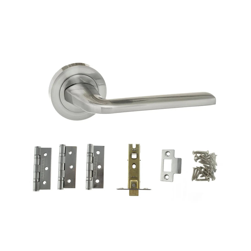 Atlantic Surf Door Pack Bundle (2.5" Latch, 3"x2" Hingesx3)