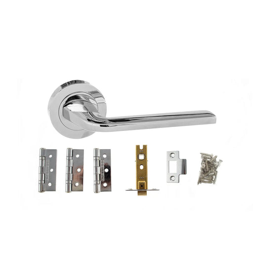 Atlantic Surf Door Pack Bundle (3" Latch, 3"x2" Hingesx3)
