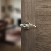 Atlantic Mediterranean Barcelona Lever Door Handle on Round Rose
