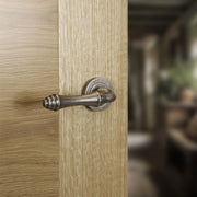 Atlantic Old English Durham Door Handle Pack (Euro Lock Set - 3" CE Sashlock, 3" Fire Rated Hinges x3)