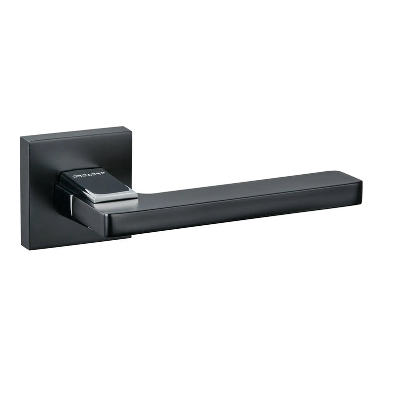Atlantic Oro & Oro Alba Lever Door Handle on Square Rose