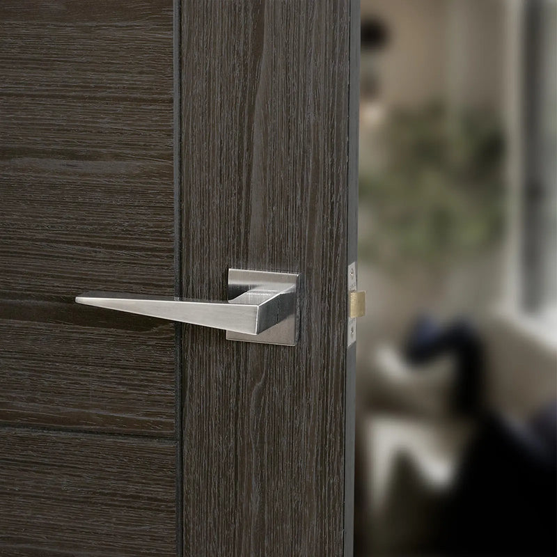 Atlantic Oro & Oro Ivy Lever Door Handle on Square Rose