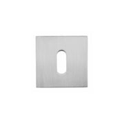 Atlantic Oro & Oro Key Escutcheons on Square Rose