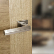 Atlantic Senza Pari Davoli Door Handle Pack (3 Lever Lock Set - 2.5" CE Sashlock, 4" Fire Rated Hinges x3)