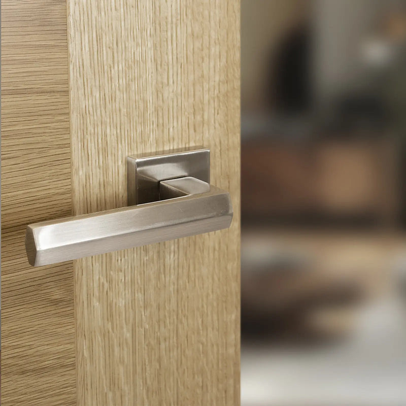 Atlantic Senza Pari Davoli Door Handle Pack (Latch Set - 3" CE Latch, 4" Slim Knuckle Hinges x2)
