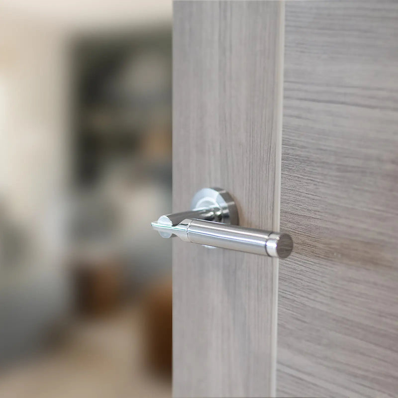 Atlantic STATUS Dakota Door Handle Pack (3 Lever Lock Set - 3" CE Sashlock, 4" Fire Rated Hinges x3)