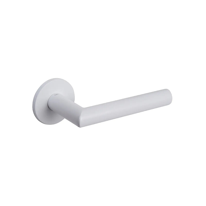 Atlantic Tupai Rapido 5S Covela Lever Door Handle on 5mm Slimline Round Rose