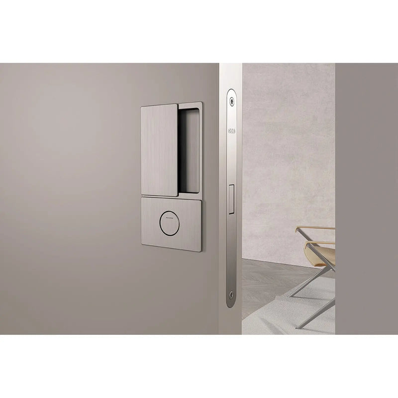 Atlantic AGB Wave Flush Door Handle & Bathroom Lock Set