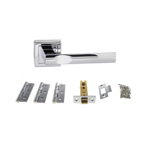 Atlantic Kansas Door Pack Bundle (3" Latch, 3"x2" Hingesx3)