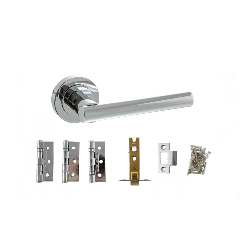 Atlantic Nebraska Door Pack Bundle (3" Latch, 3"x2" Hingesx3)