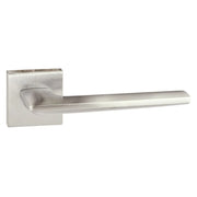 Atlantic Forme Boston Lever Door Handle on Minimal Square Rose