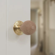 Atlantic Old English Bridlington Door Knob Pack (Latch Set - 3" HD Latch, 3" Fire Rated Hinges x3)