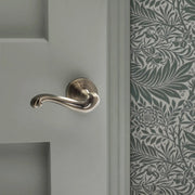 Atlantic Old English Colchester Door Handle Pack (Bathroom Set - 3" CE Bathroom Lock, 4" Slim Knuckle Hinges x2)