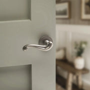Atlantic Old English Colchester Door Handle Pack (Latch Set - 2.5" CE Latch, 4" Fire Rated Hinges x3)