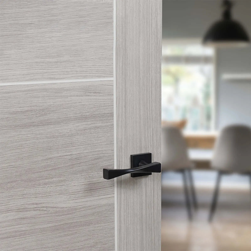 Atlantic Senza Pari Guido Door Handle Pack (Euro Lock Set - 3" CE Sashlock, 4" Fire Rated Hinges x3)
