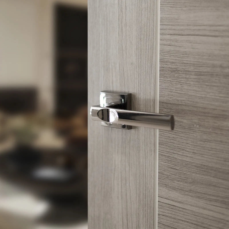 Atlantic STATUS Kansas Door Handle Pack (Latch Set - 2.5" CE Latch, 4" Fire Rated Hinges x3)