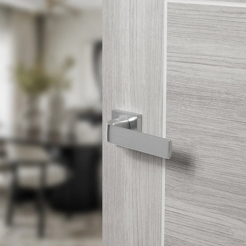 Atlantic Tupai Rapido CurvaLine Turis Lever Door Handle on Square Rose