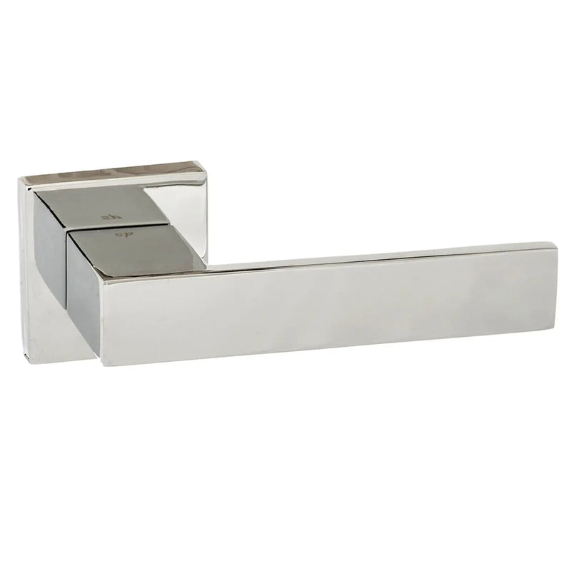 Atlantic Senza Pari Panetti Lever Door Handle on Flush Square Rose