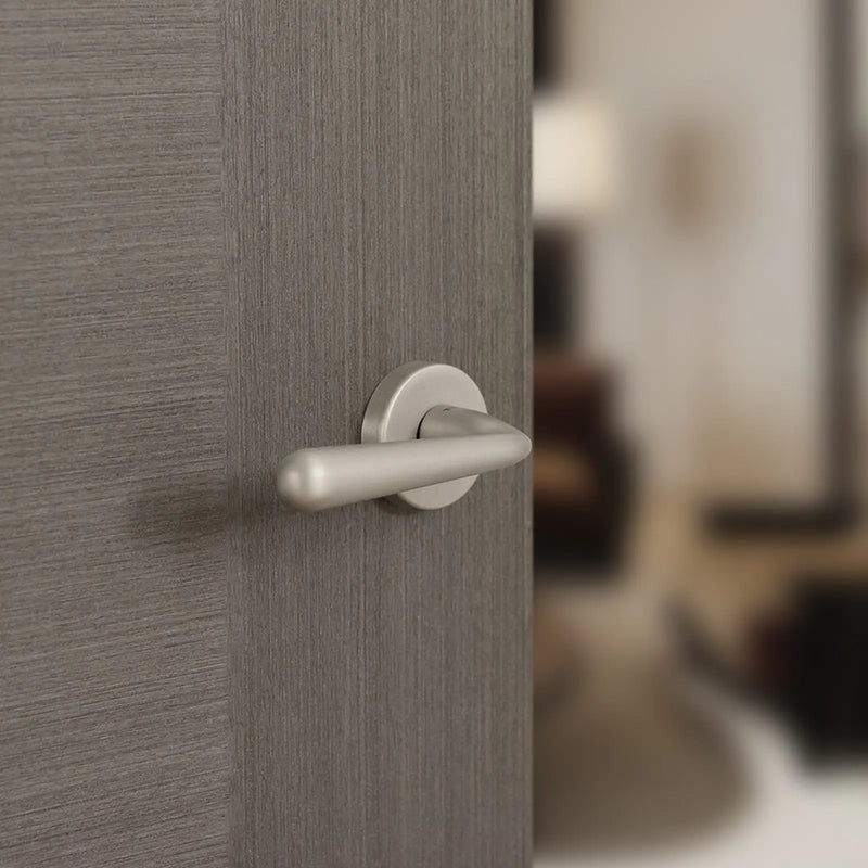 Atlantic Tupai Rapido CurvaLine Adra Lever Door Handle on Round Rose