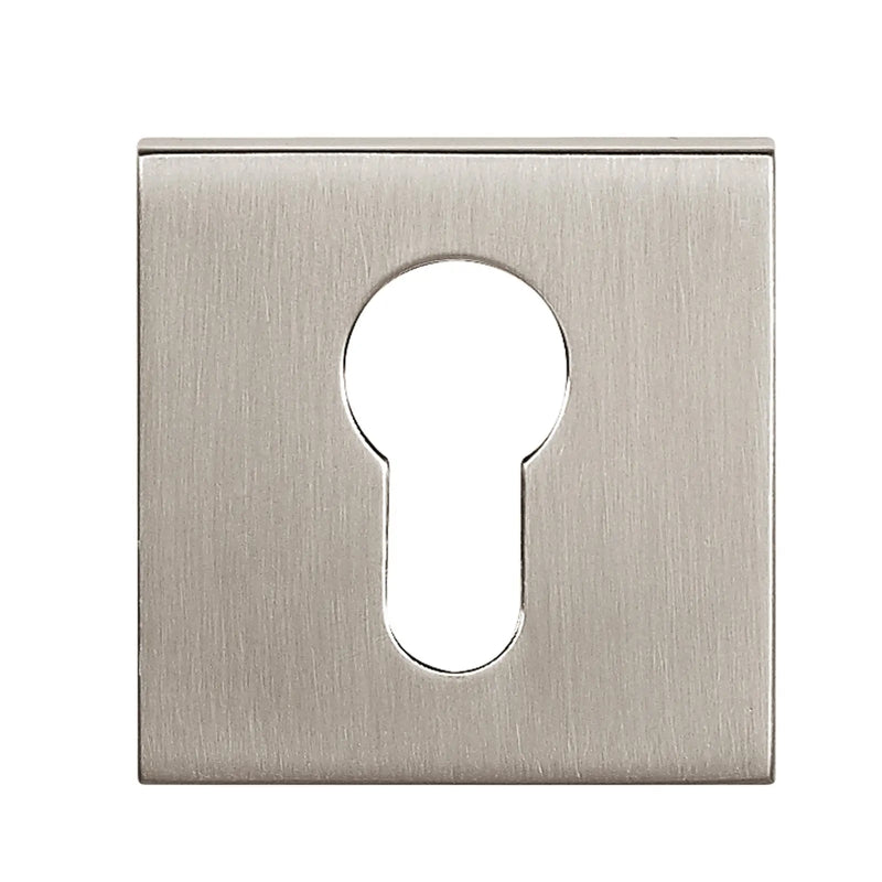 Atlantic Tupai Rapido Curva/QuadraLine Euro Escutcheons on Square Rose