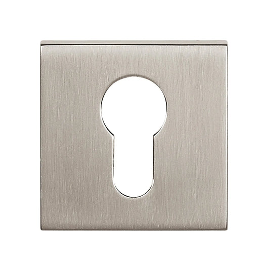 Atlantic Tupai Rapido Curva/QuadraLine Euro Escutcheons on Square Rose