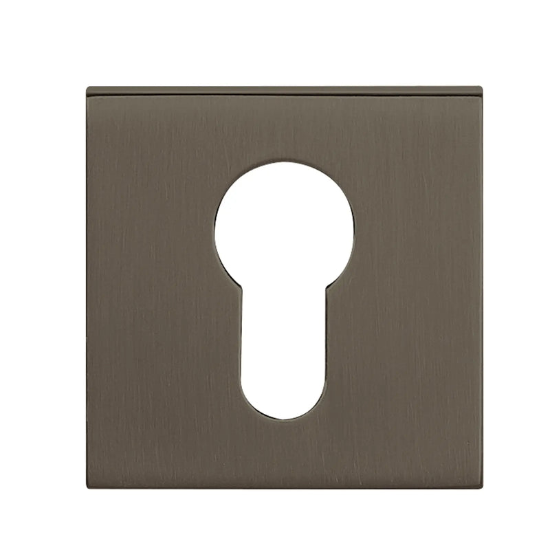 Atlantic Tupai Rapido Curva/QuadraLine Euro Escutcheons on Square Rose